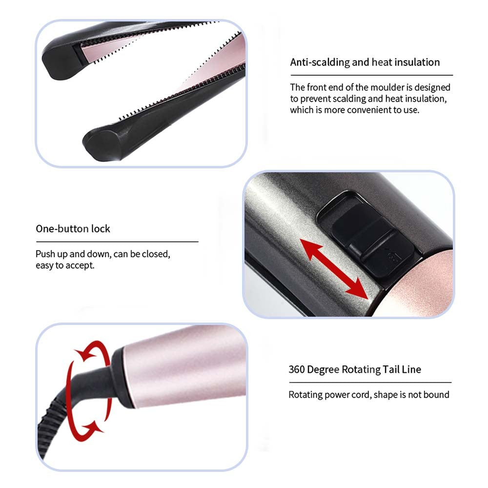 2 in 1 Bobo Twist Straightening Curling Iron